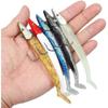 11 cm/19g Uzun mesafe Deniz Balıkçılığı Yumuşak Balıkçılık Lures Yapay Yem Batan Kurşun Jig Balıkçılık Aksesuarı