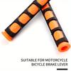 Motocyklová brzdová páčka Silikonový návlek Měkký Protiskluzový odolný Moto Kolo Ochranná řídítka Moto Vybavení Příslušenství