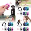 High Quality Plastic Dog Training Clicker Pet Training Device In White Black Pink Blue Deep Blue Green And Lake Blue