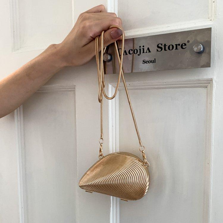 Sacs de soirée à perles de luxe pour femmes Sacs à main pochette Mini sac à bandoulière en acrylique Coquille Porte-monnaie de fête Mariage Sac bandoulière