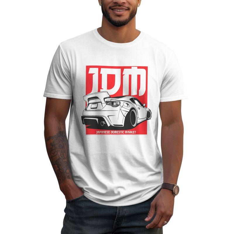 

Значок JDM Японский Дрифт Автомобильный Тюнинг Автомобильный Подарок 86 Футболка Летняя Хлопковая Повседневная Черные Футболки Мужские Оверсайз Футболка 6XL S