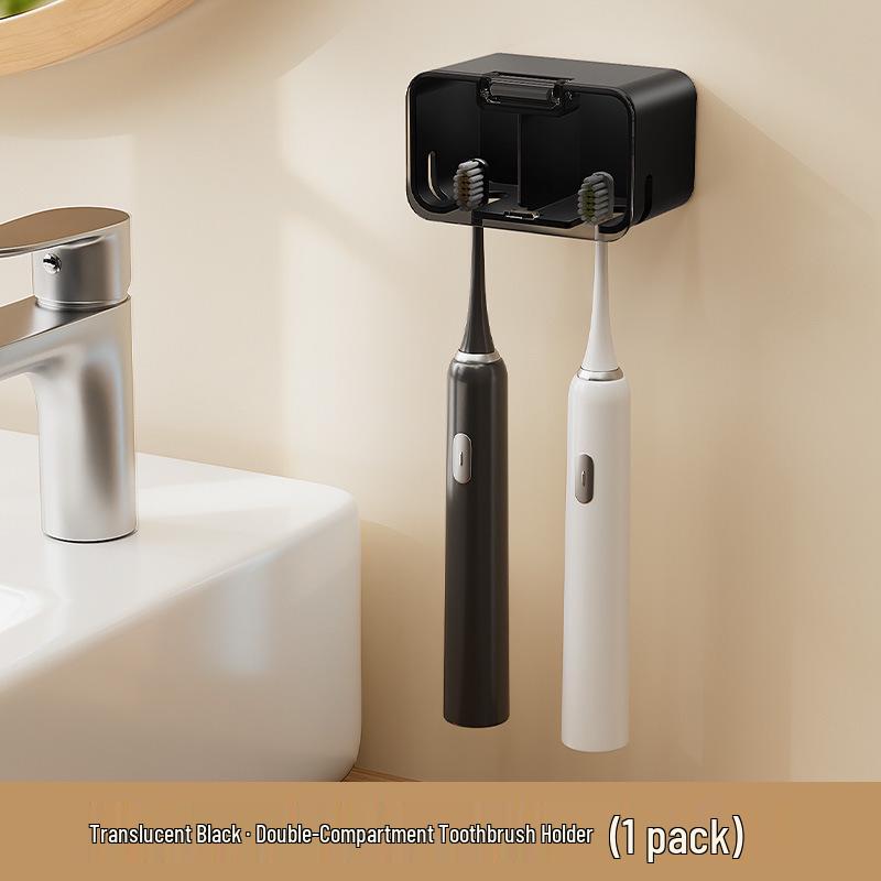 2025 Dustproof Wall-Mounted Toothbrush Holder for Electric Brushes