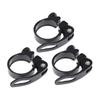 Cykel sadelpindsklemme 28,6/31,8/34,9 mm Aluminiumlegering Sadelrørsklemme Cykel Quick Release Sadelpind Til Mountainbike Rør