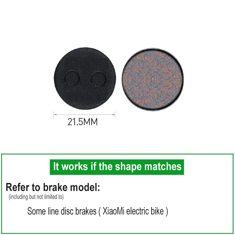 4 Pairs (8pcs) MTB Disc Brake Pads Kit for Xiaomi Mijia M365 Scooter Skateboard Caliper M365 Mountain Bike