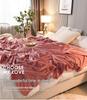 Winter Milk Velvet Plush Flannel Bed Sheet - Warm, Thick Coral Fleece for Dormitory Single Beds