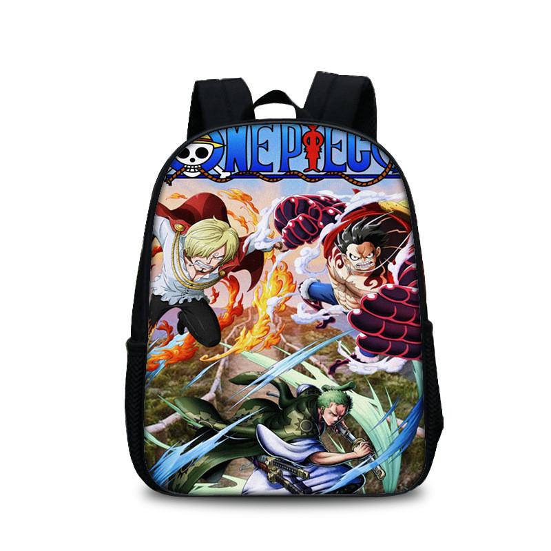One Piece Backpack For Kids With Nylon Material And Adjustable Straps For School And Daily Use