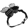 Adjustable Belt Fishing Waist Bag Removable Dividers Fishing Lures Box  for Anglers