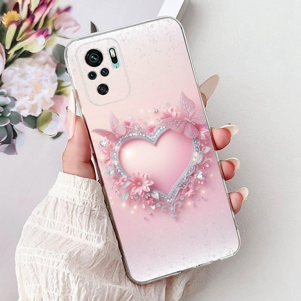 

Nice Patterned Case for Xiaomi Redmi Note 10S Cover Silicone Soft TPU Protector Shell for Redmi Note 10 10S Cases Fundas Coque Redmi Note 10