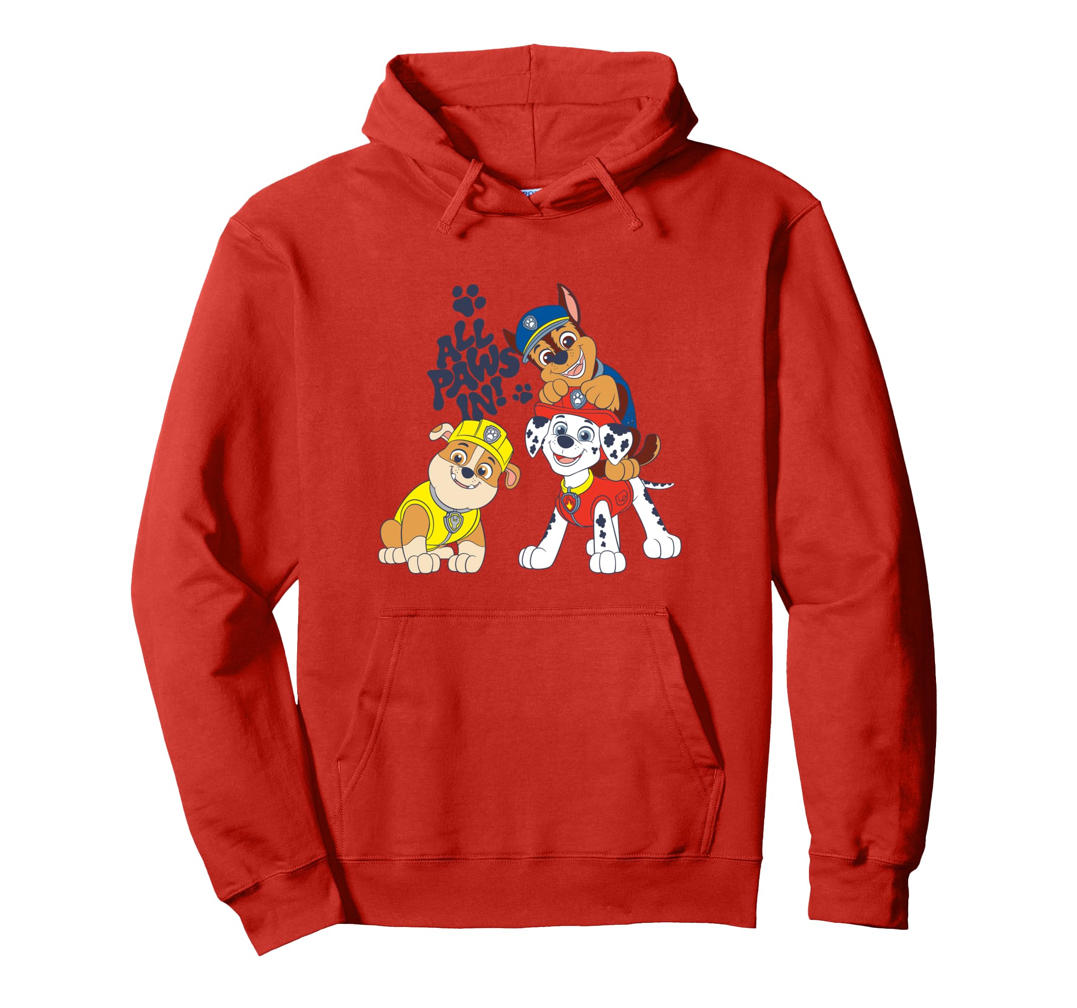 

Paw Patrol All Paws In Pup Stack Dynamic Pose Hoodie