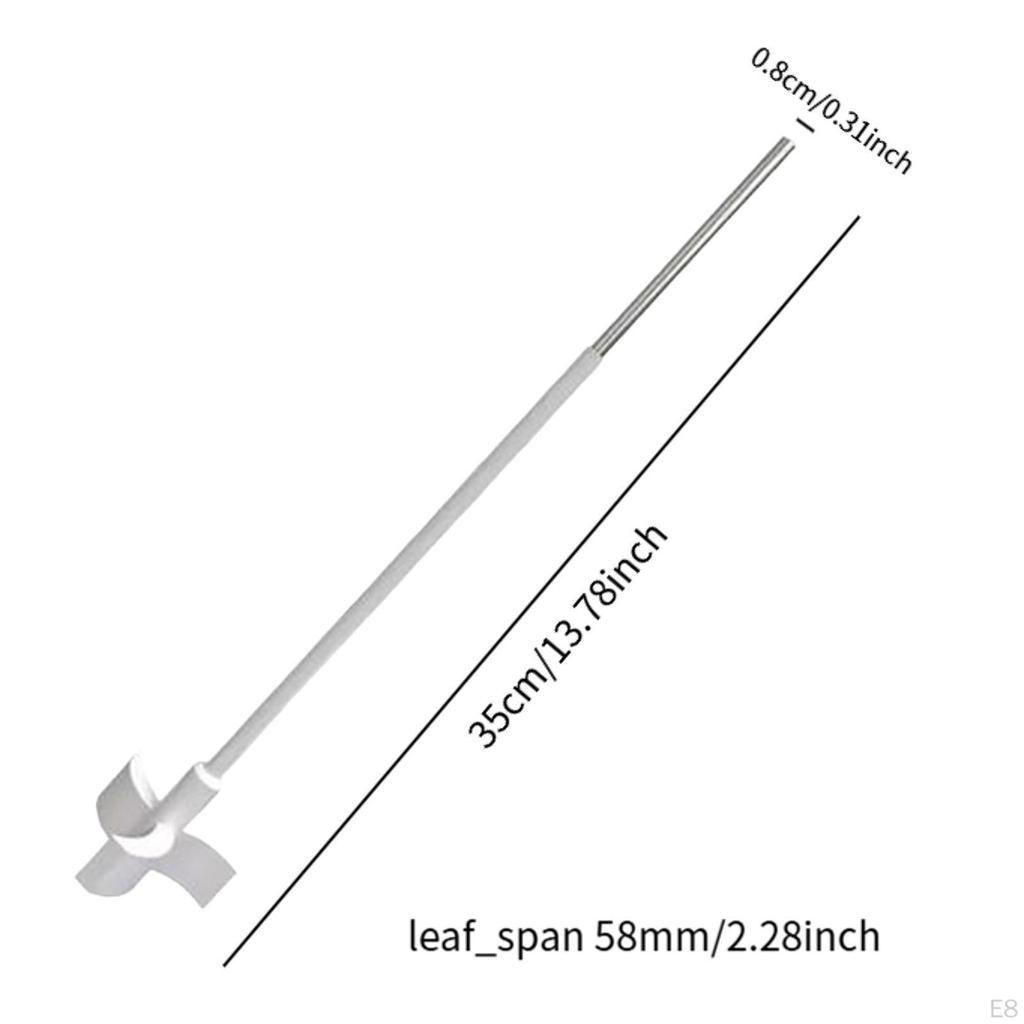 PTFE Rührpaddel für Überkopfrührer Mischer Laborbedarf Flügel Labor