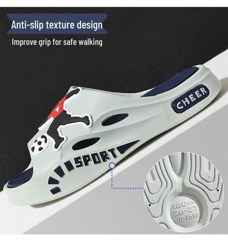 Cartoon Parent-Child Soft Sole Slippers - Non-Slip, Comfortable, Indoor/Outdoor Summer Style