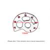 Fit For HONDA CRF150F CRF 230F 230L Aluminum Chain Guide Adjuster Regulator Kit CRM250 AR XLR250R XR 250R 250L XR400R XR 600R