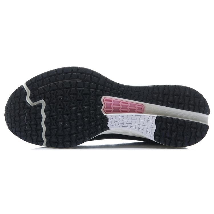 New LiNing Red Hare 4 Low Top Running Shoes Women's Black White ARMR004-5