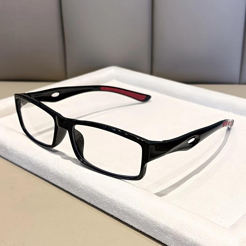 6 Pairs of Ultra Light Sports Reading Glasses for Both Men and Women Full Frame Rectangular+1.0 To+4.0 Degrees