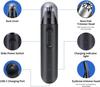 Nose Hair Trimmer  2 In 1 Eyebrow Trimmer, Nasal Hair Cutter, Painless Multifunctional Clipper, Facial Cleansing & Skin Care Kit, USB Rechargeable