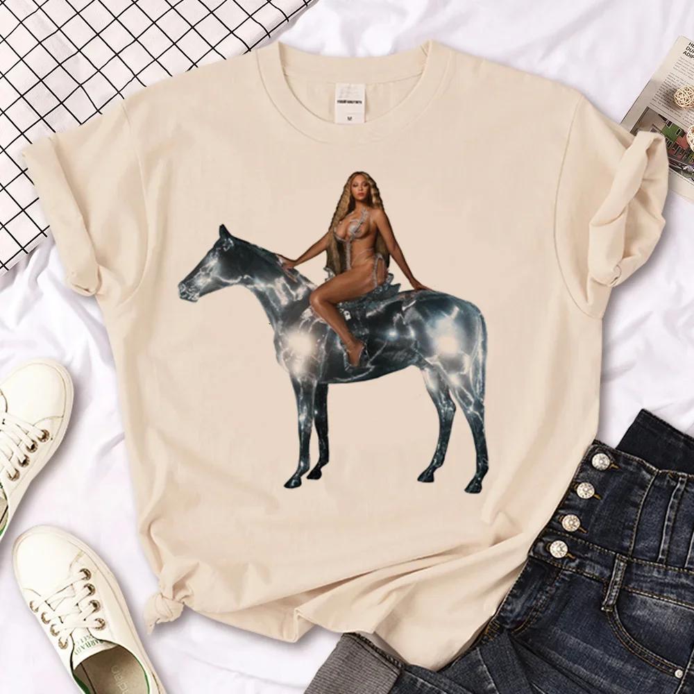 

Beyonce Top Women Designer Harajuku Comic T Shirt Female Anime Clothes L