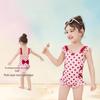 JELLYBABY Girls' One-Piece Sun-Protective Swimsuit