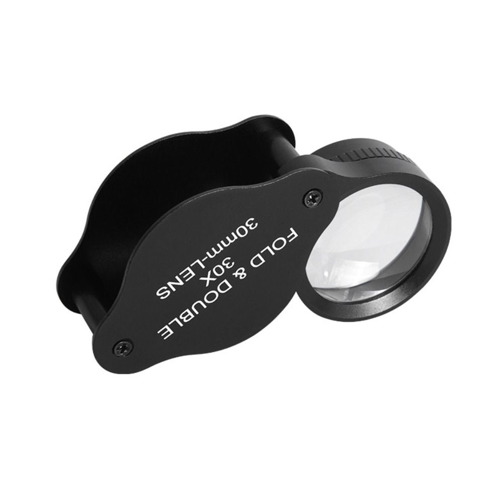 Portable Jewelry Loupe Convenient Storage Handheld Reading Magnifier  Read