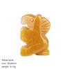 1Pc Natural Semi-Precious Stone Carved Mini Horse Figurine 25-27x17-19mm Polished Crystal Pony Statue For Home Decor Reiki Healing Craft Gift