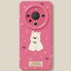 Mobile phone case for girls with high value, suitable for Huawei mate80 rose puppy 70pro silicone 60/50 cute 40 sets