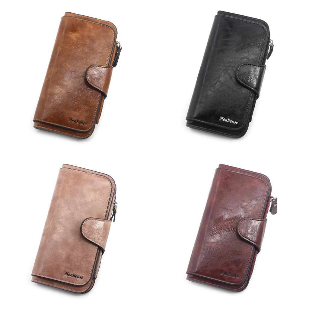 Fashion Woman Long Wallet Pu Leather With Multiple Compartments For Daily Use
