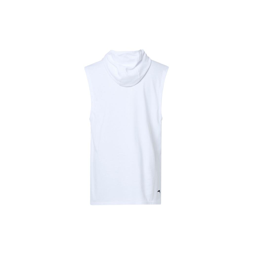 Anta Thompson KT Basketball Series Letter Print Hooded Knit Vest Men Vests Pure-White 152321173-1