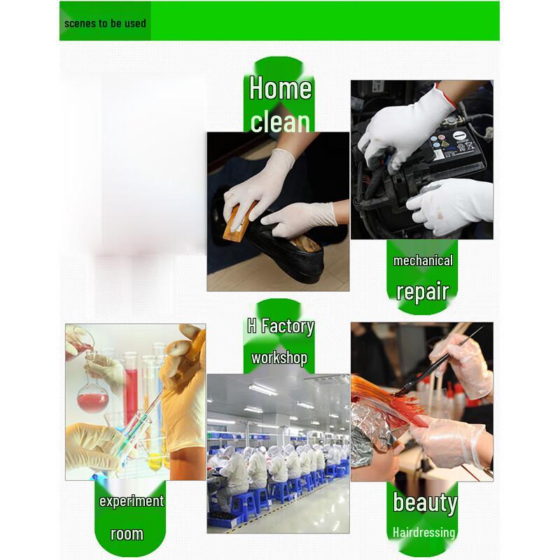 Qicheng A3 Strapazierfähige Latexhandschuhe