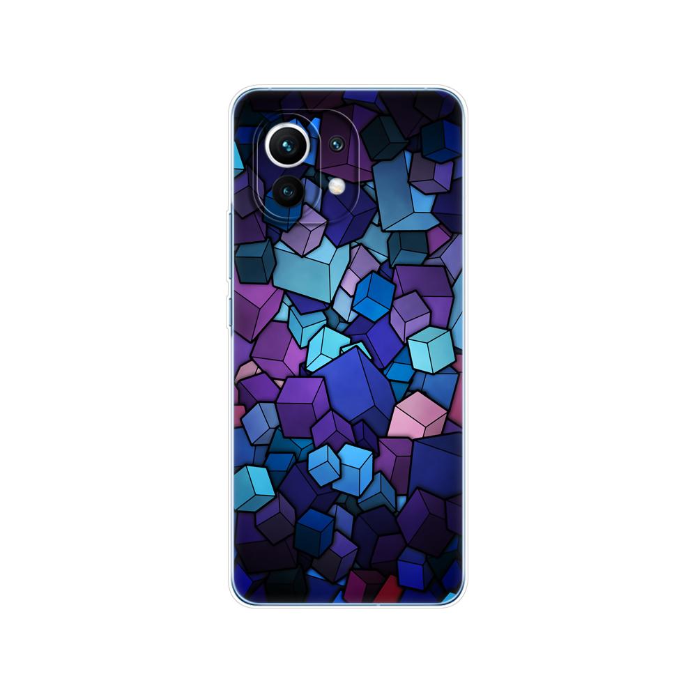 Für xiaomi Mi 11 | Mi 11 Lite 4G 5G NE| Mi 11i | Mi 11 Ultra Hülle Rückseite xiaomi11 i 11Lite Telefonhülle Xiomi Mi11Lite Silikon TPU