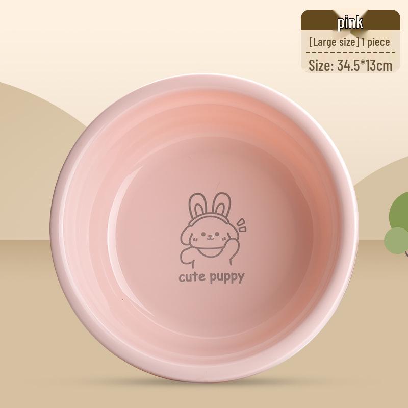 Durable Multi-Purpose Plastic Basin: Washing, Laundry & Kitchen Use