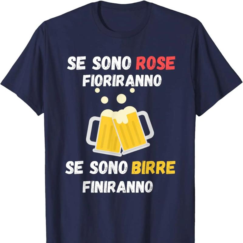 Unisexs Cotton Tshirt Funny Beer Shirt for Unisex Funny Writing TShirt Graphic T Shirts Streetwear Regular Short Sleeve Summer Tees