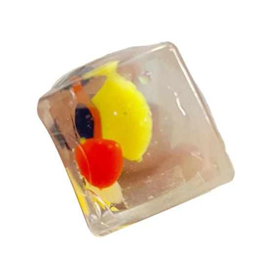 Yousheng Clear Cube Squeeze Toy Anxiety Relief Stress Cube Sugar Ball Sensory Toy Soft Stretchy Ice Cube Pinch Toy Party