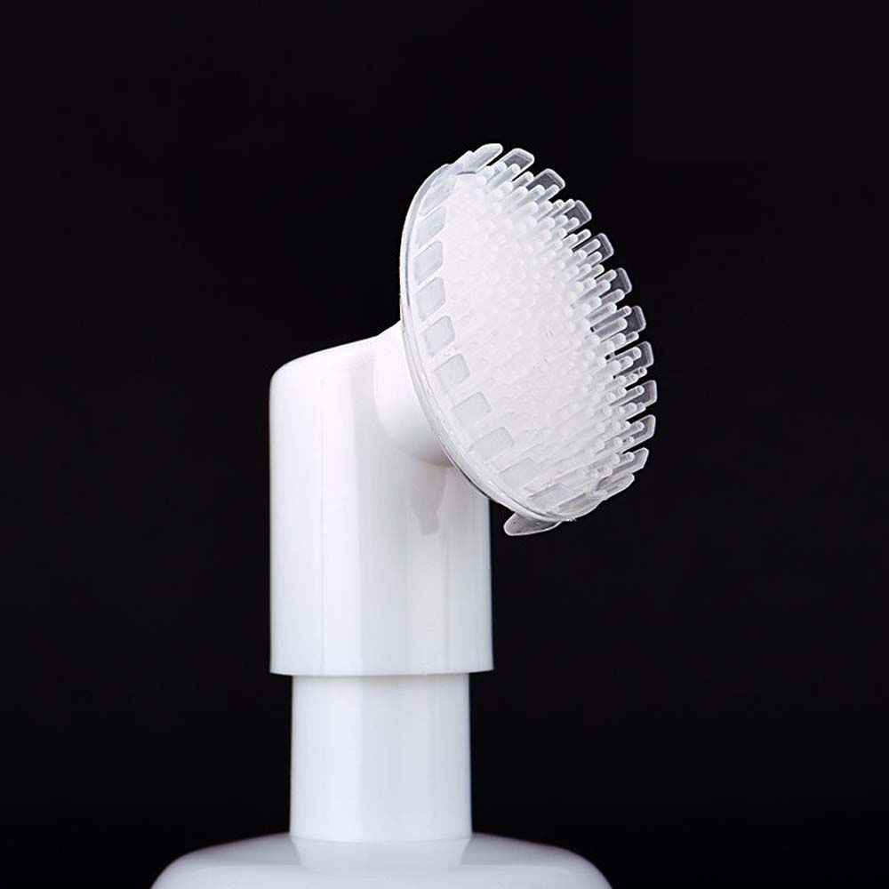 Travel Soap Mousses Liquid Brush Head Froth Pump With Cleansing Brush Foaming Bottle Spray Bottle Refillable Bottles