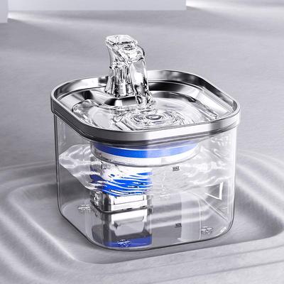 Stainless Steel Automatic Circulating Water Fountain for Cats and Dogs