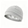 Satin-Lined Skull Cap Breathable Night Sleep Hat Soft Beanie Cap  For Men Women