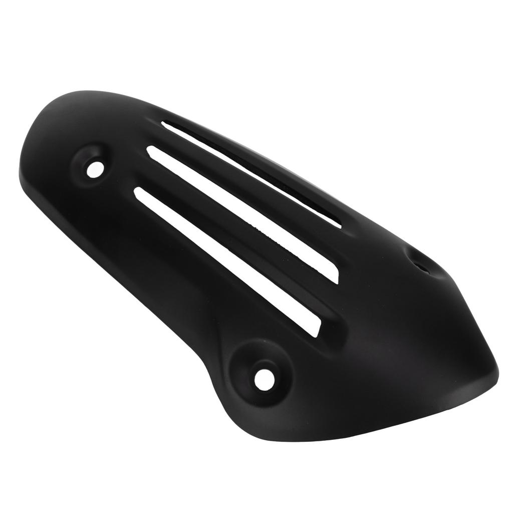 Exhaust Pipe Heat Shield Stainless Steel Exhaust Pipe Protector Replacement for Vespa Sprint 150 Primavera 125 150 Black