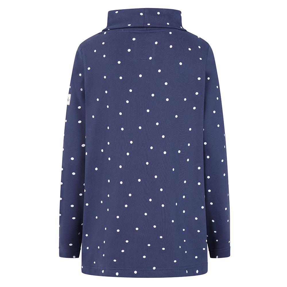 Lazy Jacks Womens/Ladies Polka Dot Sweatshirt