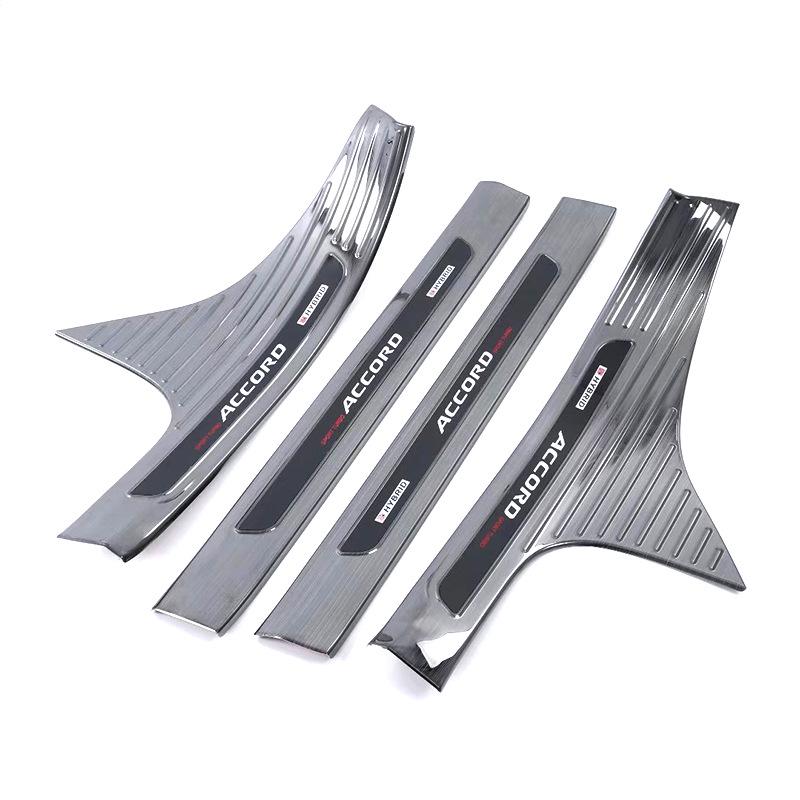Protecție prag bară spate Honda Accord generația a 10-a - Oțel inoxidabil