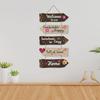 Home Quotes Decorative Wall Mdf Wooden Hanging For Living Room | Handcrafted Art | Mdf | Paintings | Quote | Gifts