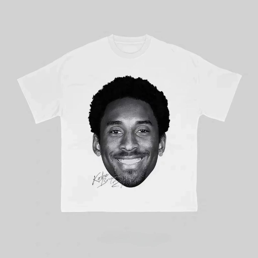 Summer Pure Cotton 2026 Tshirts Streetwear Quality Basketball Kobe Bryant Graphics Printed Tees Tops Unisex Tops