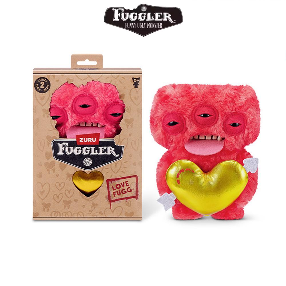 Fuggler Co-Branded Originele Pluche Pop The Powerpuff Girls Alley Cat Old Fogiess Fuggstars Ugly Tooth Monster Knuffel Cadeau 20-23cm