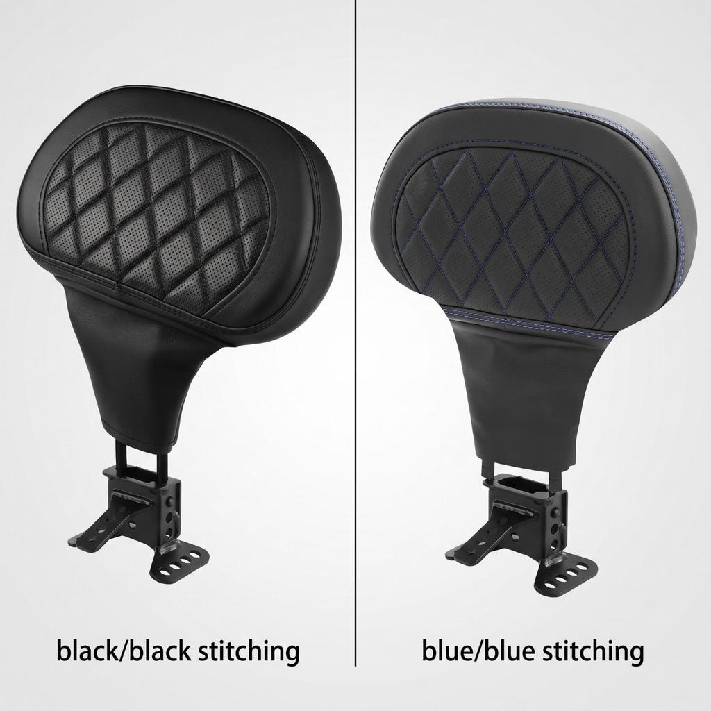 Long-Highway Motorist Backrest Driver with Mounting Bracket, Contoured,