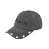 Beullaegpeopeul Kuro Eyelet Cap_Charcoal
