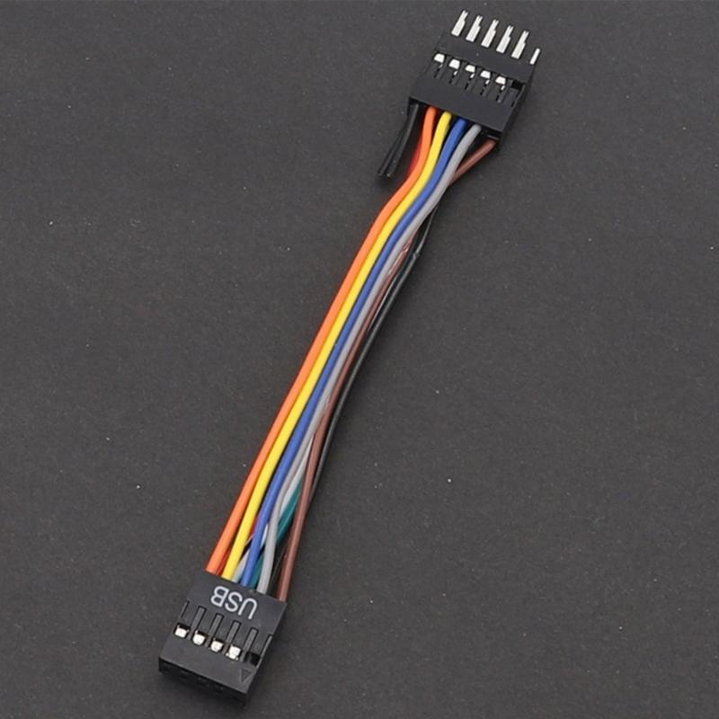 USB Internal Motherboards Header 11Pin to 9Pin USB Converters Cable for Enhances Performances Reliable Connectivity