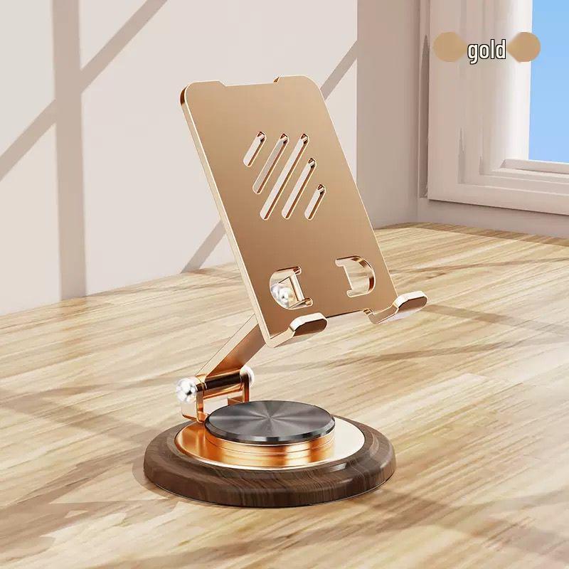All-Metal Rotatable & Foldable Desktop Phone and Tablet Stand