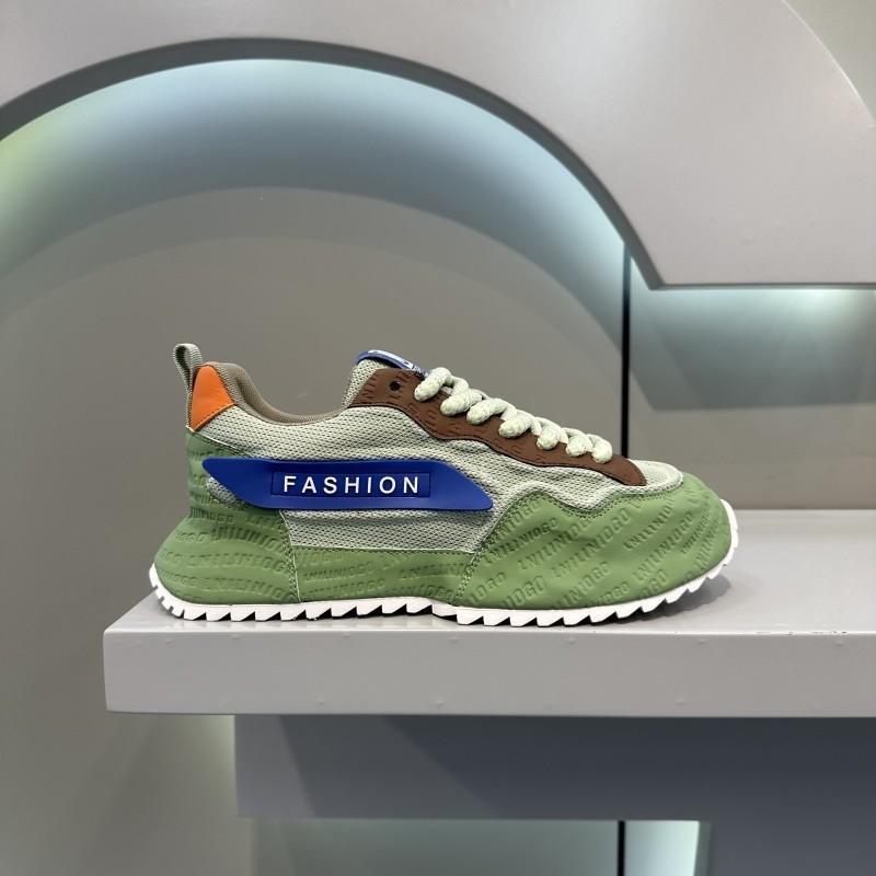 Nouvelles Baskets de Luxe pour Homme Chaussures de Sport pour Homme de Haute Qualité Marque Semelle Épaisse Chaussure de Course Mode Chaussures Décontractées Augmentant la Taille