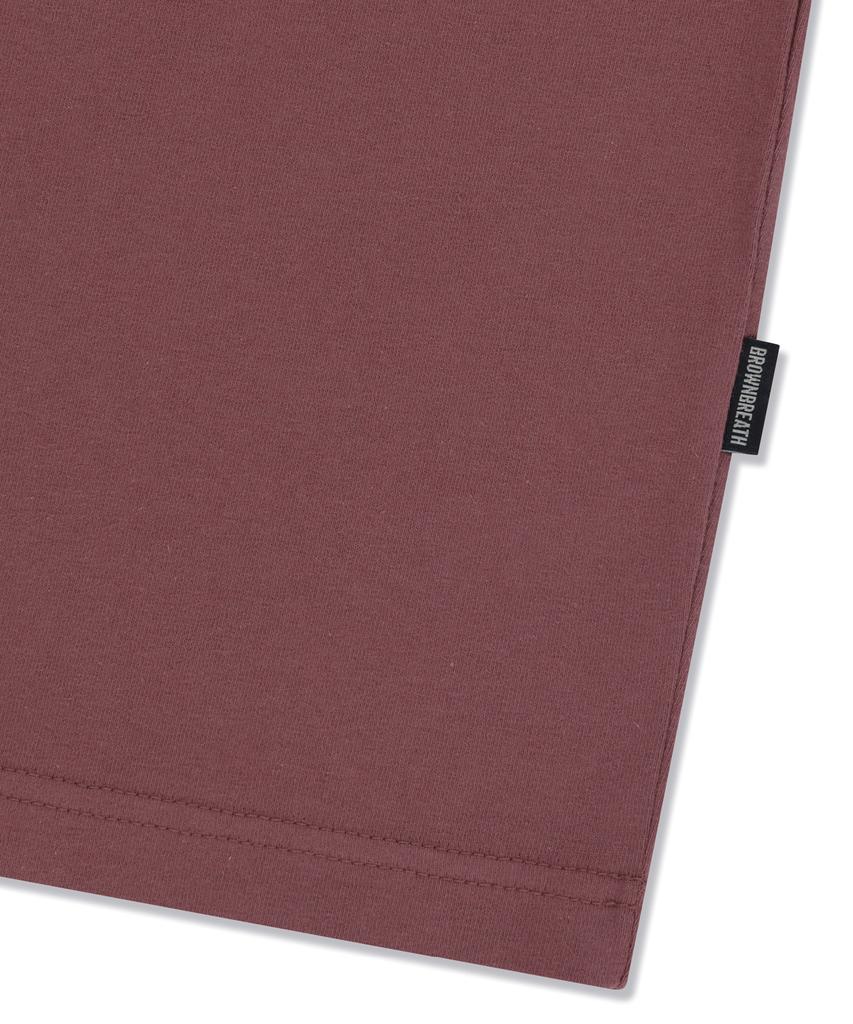 BROWNBREATH Tag Tee - Brick Red