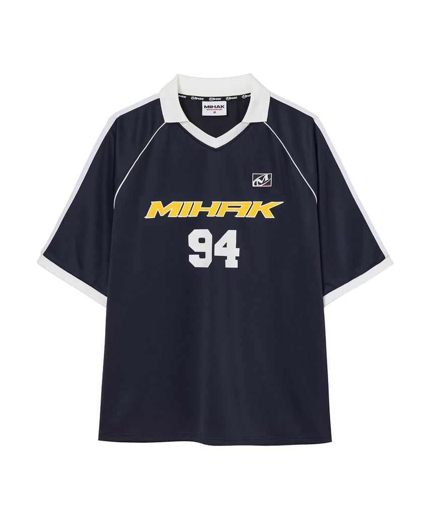 Mihag 94 Football Jersey T-Shirt (Navy)