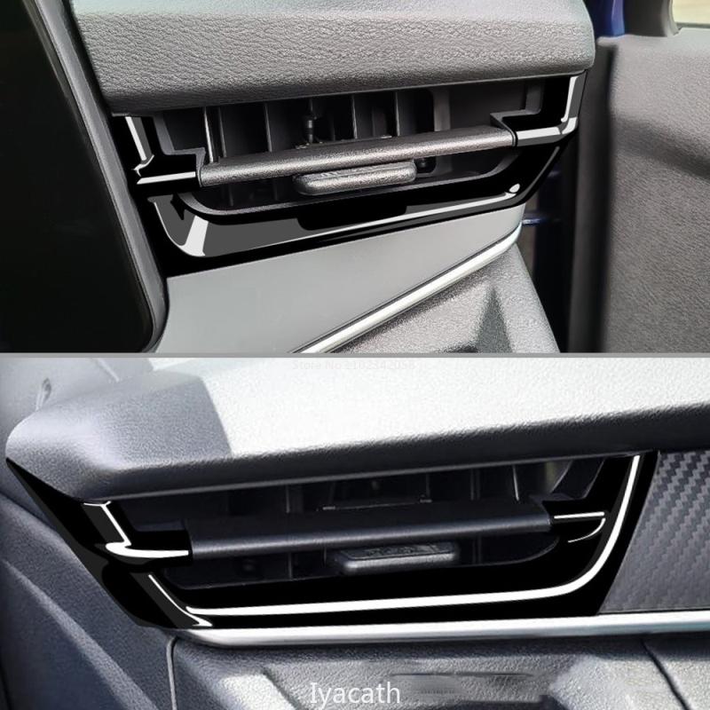 RHD For NISSAN NOTE E13/AURA FE13(2WD)E-POWER interior front dashboard left right air condition outlet cover side AC vent cover