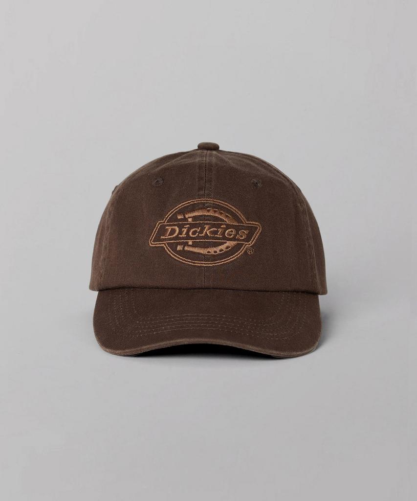 Dickies Washed Mono Logo Ball Cap Brown