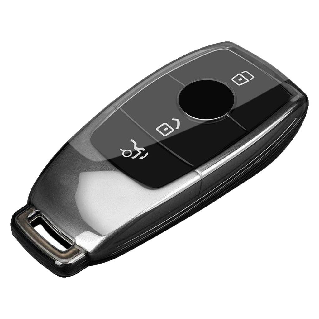 Transparent Tpu For Mercedes Benz C S Glc Eqe Eqs Class W223 X254 V297 V295 W206 S206 X206 Car Key Fob Case Cover Accessories